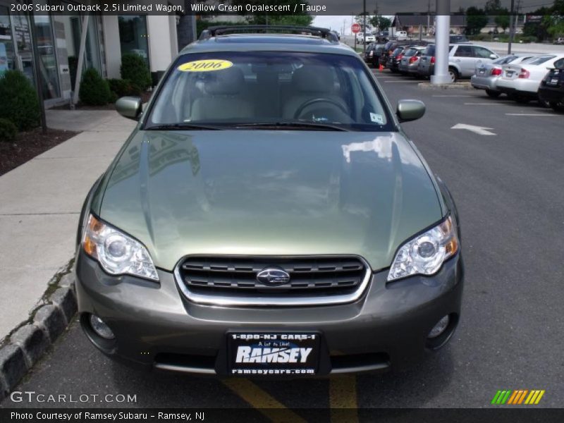 Willow Green Opalescent / Taupe 2006 Subaru Outback 2.5i Limited Wagon