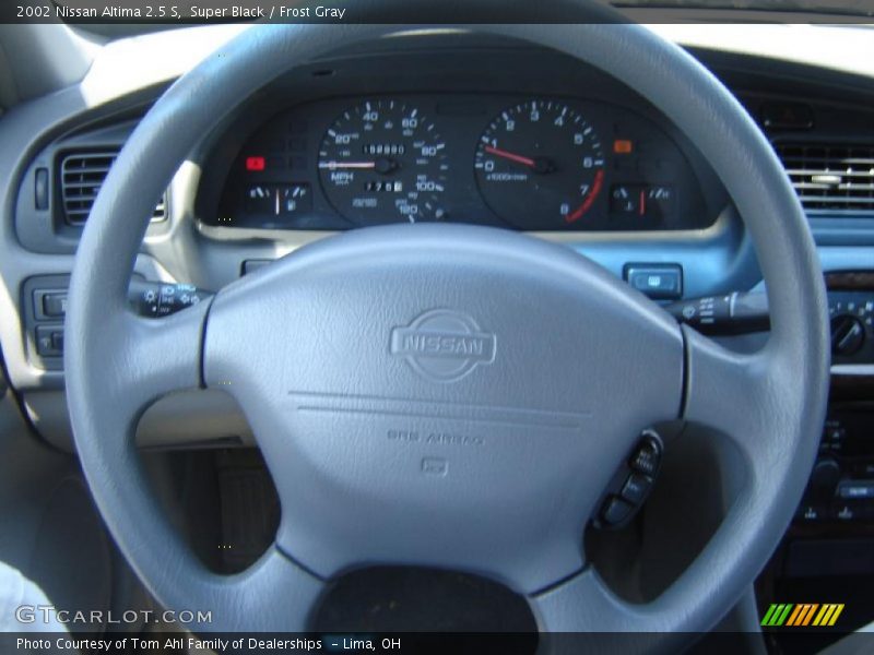 Super Black / Frost Gray 2002 Nissan Altima 2.5 S