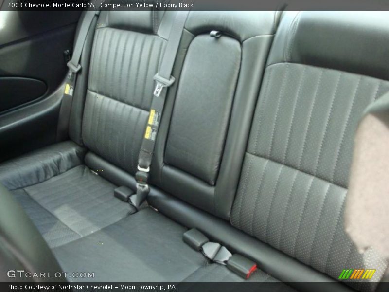 Competition Yellow / Ebony Black 2003 Chevrolet Monte Carlo SS