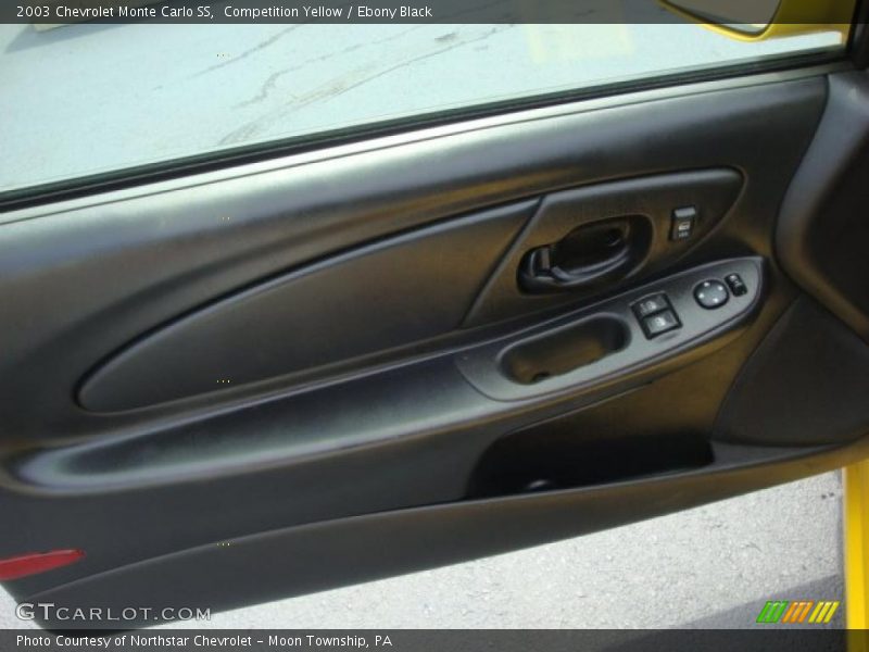 Competition Yellow / Ebony Black 2003 Chevrolet Monte Carlo SS