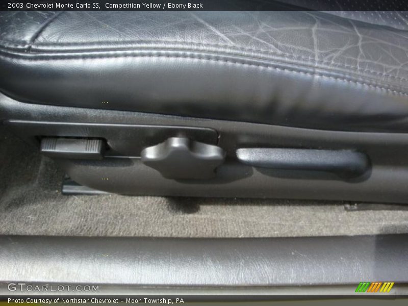 Competition Yellow / Ebony Black 2003 Chevrolet Monte Carlo SS