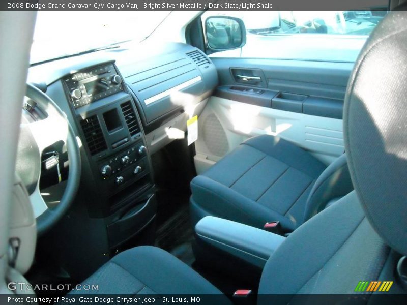 Bright Silver Metallic / Dark Slate/Light Shale 2008 Dodge Grand Caravan C/V Cargo Van