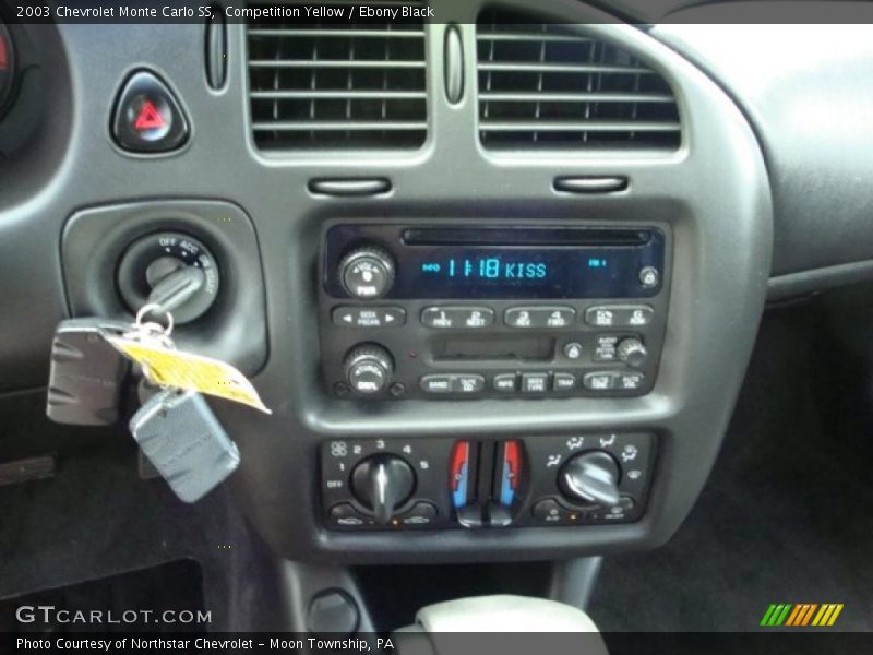 Competition Yellow / Ebony Black 2003 Chevrolet Monte Carlo SS