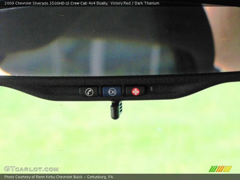 Victory Red / Dark Titanium 2009 Chevrolet Silverado 3500HD LS Crew Cab 4x4 Dually