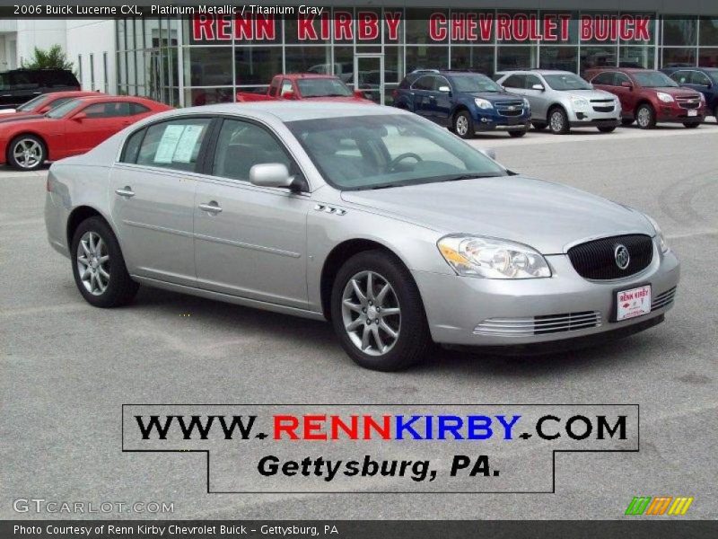 Platinum Metallic / Titanium Gray 2006 Buick Lucerne CXL