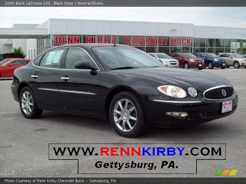 Black Onyx / Neutral/Ebony 2005 Buick LaCrosse CXS