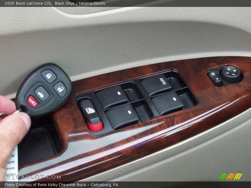 Black Onyx / Neutral/Ebony 2005 Buick LaCrosse CXS