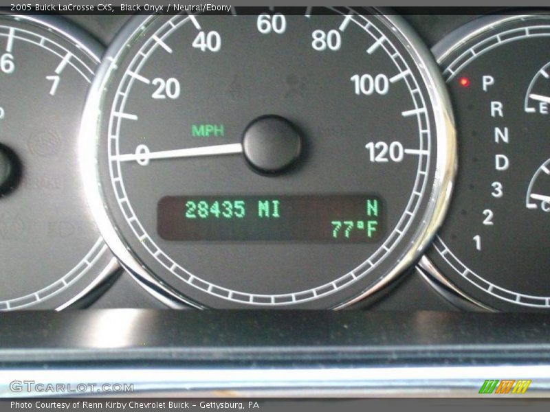 Black Onyx / Neutral/Ebony 2005 Buick LaCrosse CXS