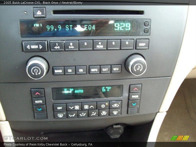 Black Onyx / Neutral/Ebony 2005 Buick LaCrosse CXS