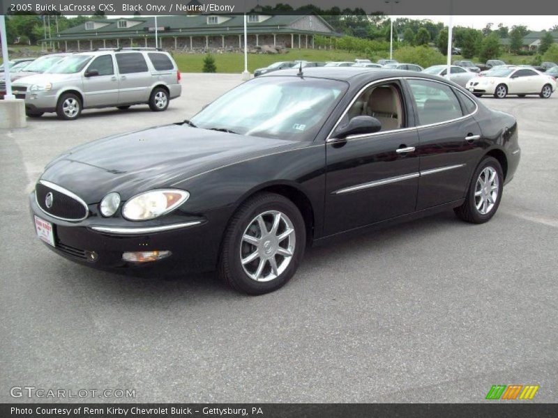Black Onyx / Neutral/Ebony 2005 Buick LaCrosse CXS