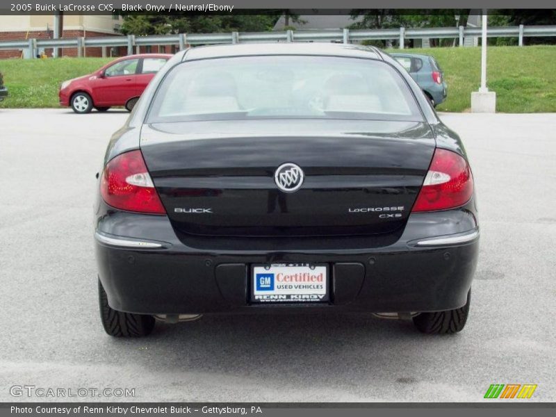 Black Onyx / Neutral/Ebony 2005 Buick LaCrosse CXS