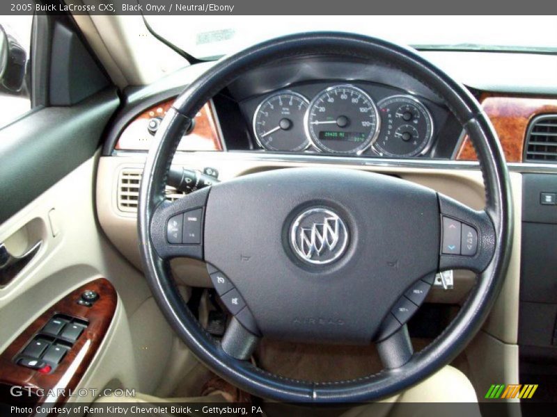 Black Onyx / Neutral/Ebony 2005 Buick LaCrosse CXS