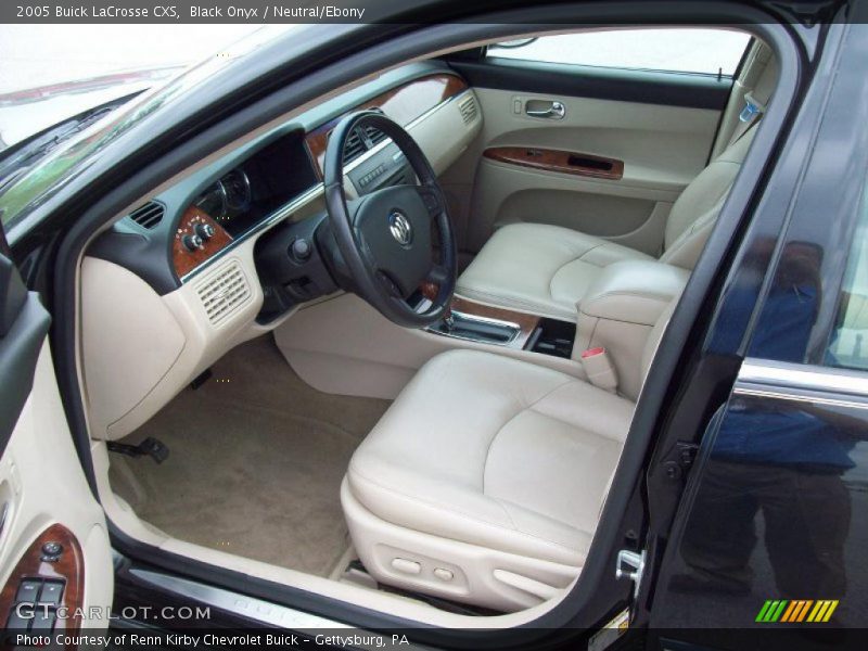 Black Onyx / Neutral/Ebony 2005 Buick LaCrosse CXS