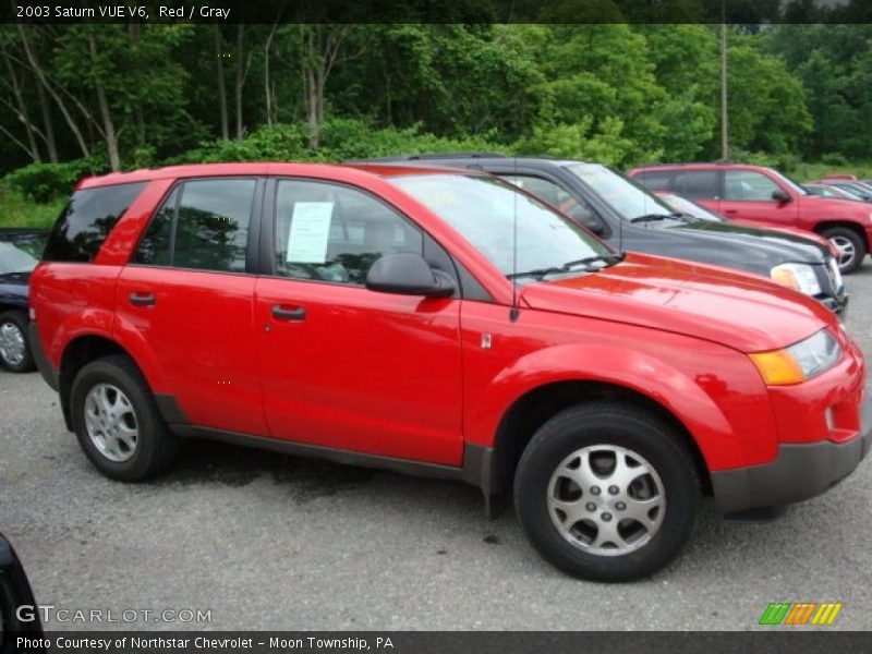 Red / Gray 2003 Saturn VUE V6