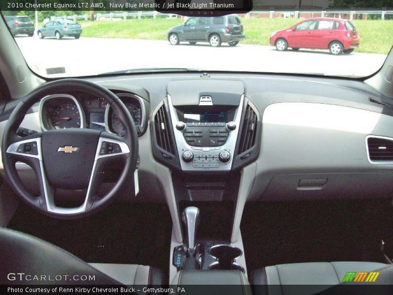 Navy Blue Metallic / Jet Black/Light Titanium 2010 Chevrolet Equinox LTZ AWD