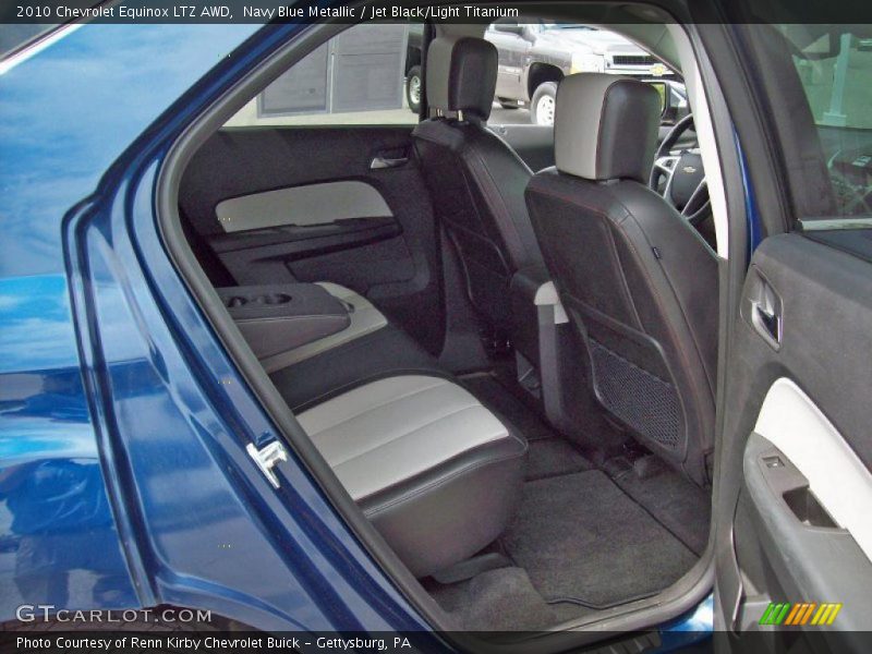 Navy Blue Metallic / Jet Black/Light Titanium 2010 Chevrolet Equinox LTZ AWD