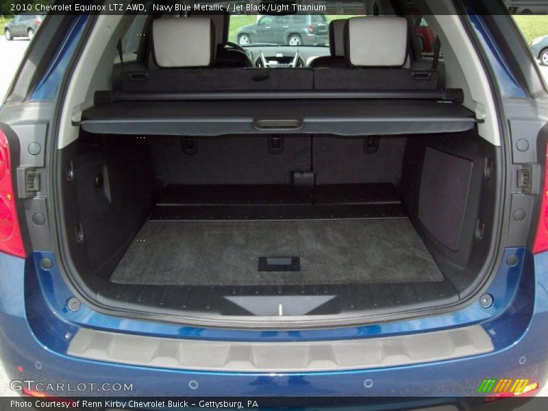 Navy Blue Metallic / Jet Black/Light Titanium 2010 Chevrolet Equinox LTZ AWD