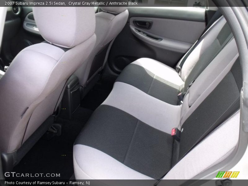 Crystal Gray Metallic / Anthracite Black 2007 Subaru Impreza 2.5i Sedan