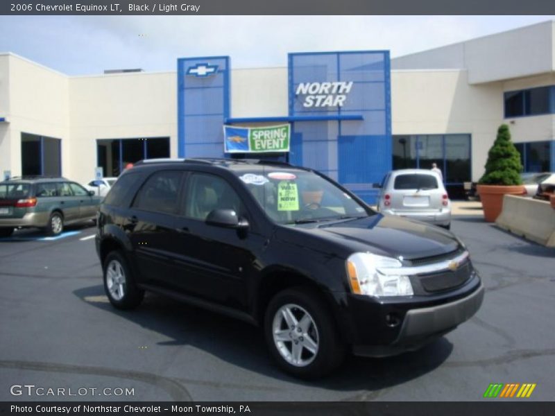 Black / Light Gray 2006 Chevrolet Equinox LT