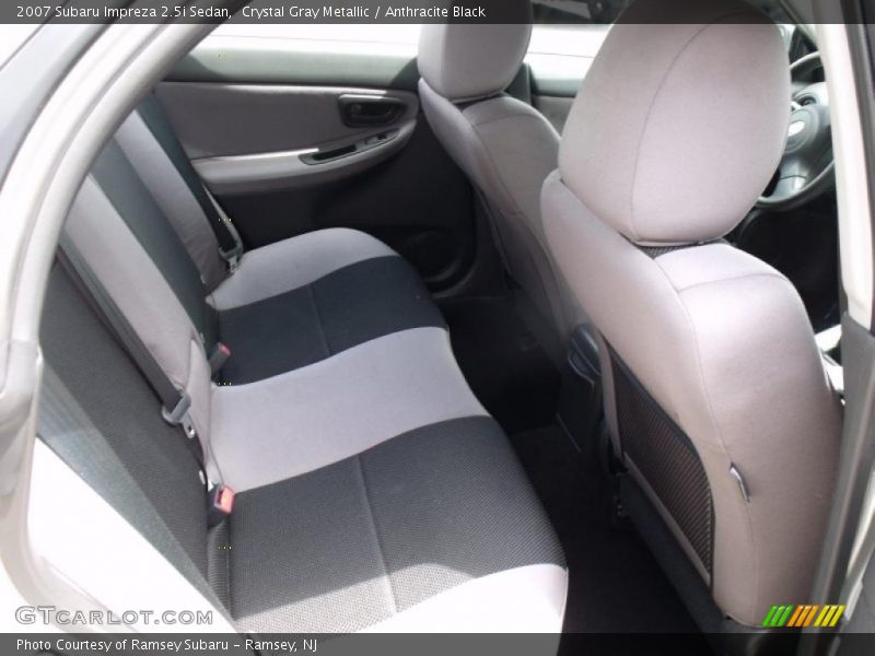 Crystal Gray Metallic / Anthracite Black 2007 Subaru Impreza 2.5i Sedan
