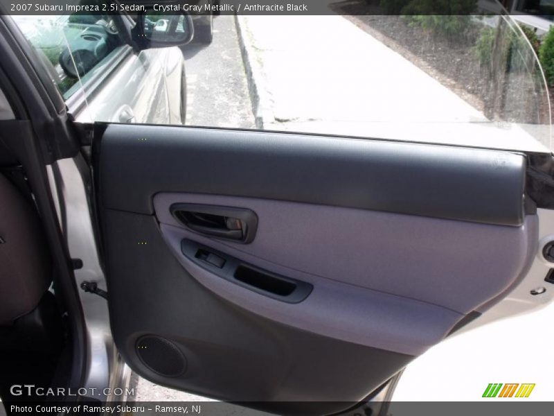Crystal Gray Metallic / Anthracite Black 2007 Subaru Impreza 2.5i Sedan