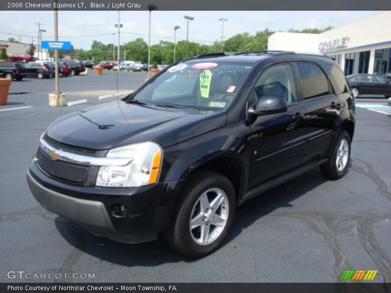 Black / Light Gray 2006 Chevrolet Equinox LT
