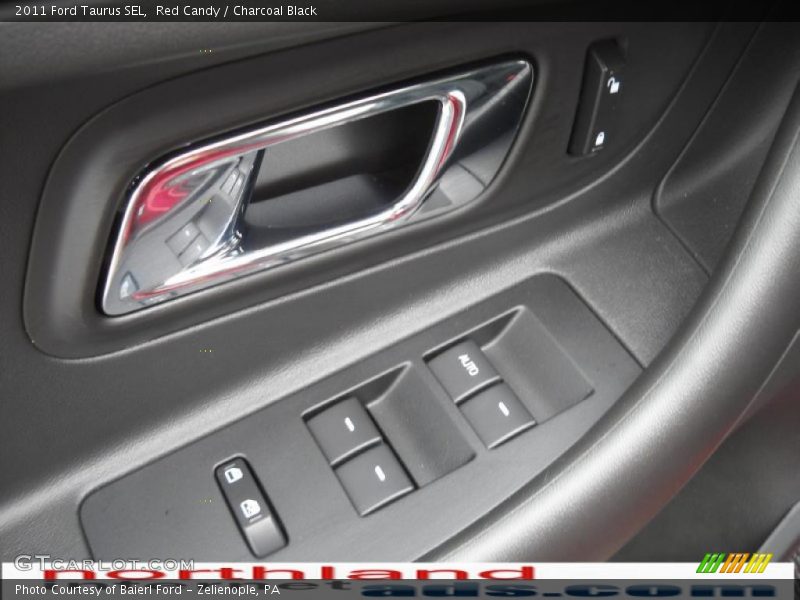 Red Candy / Charcoal Black 2011 Ford Taurus SEL