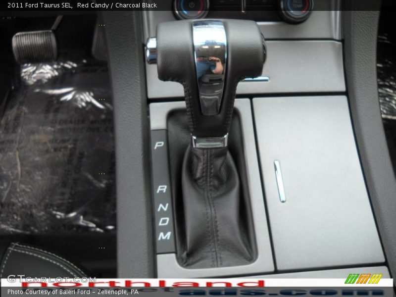 Red Candy / Charcoal Black 2011 Ford Taurus SEL