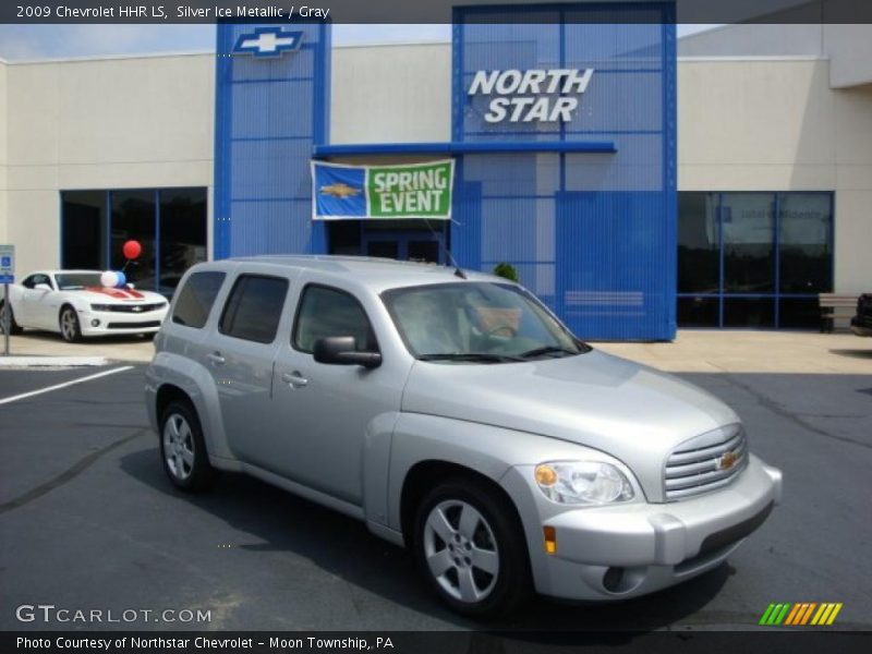 Silver Ice Metallic / Gray 2009 Chevrolet HHR LS