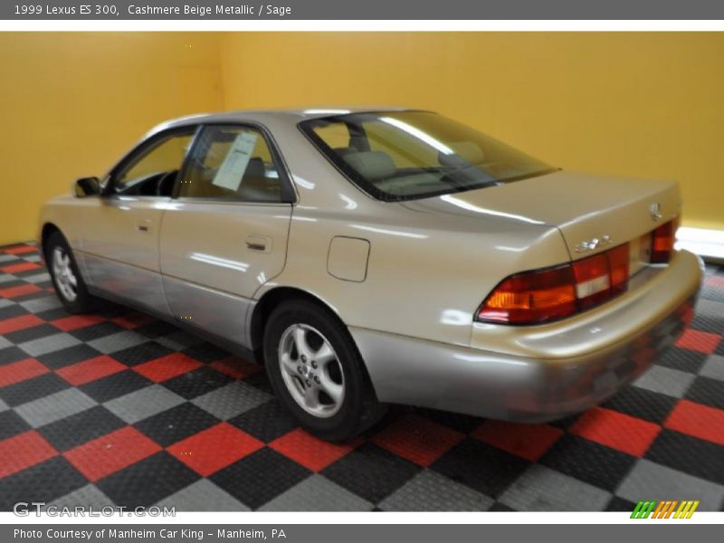 Cashmere Beige Metallic / Sage 1999 Lexus ES 300