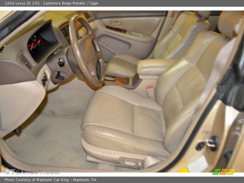 Cashmere Beige Metallic / Sage 1999 Lexus ES 300