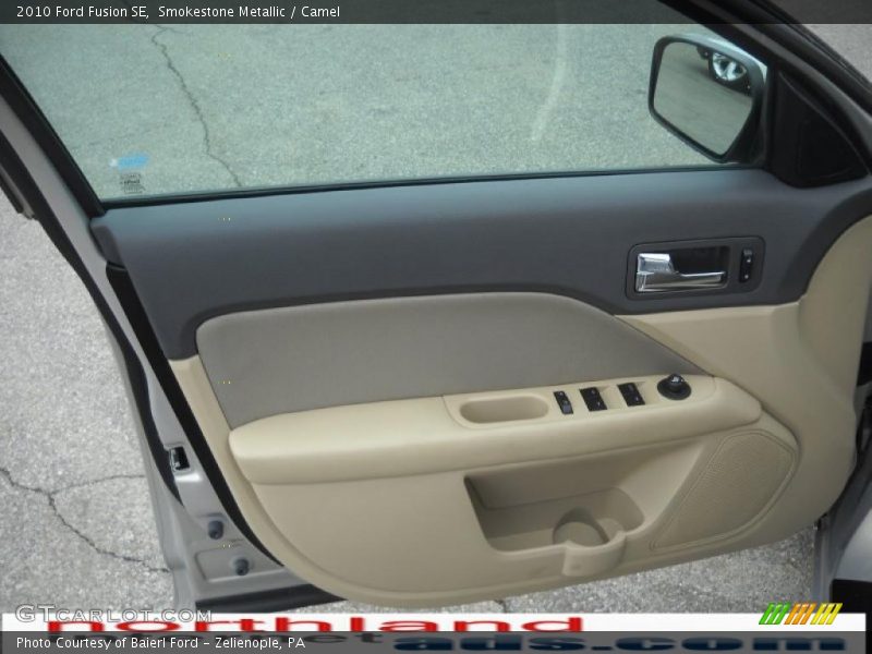 Smokestone Metallic / Camel 2010 Ford Fusion SE