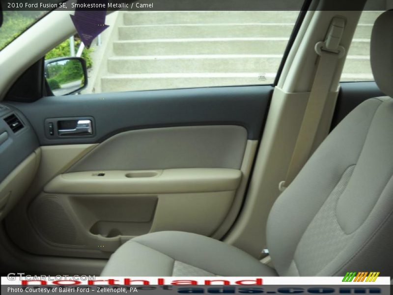 Smokestone Metallic / Camel 2010 Ford Fusion SE