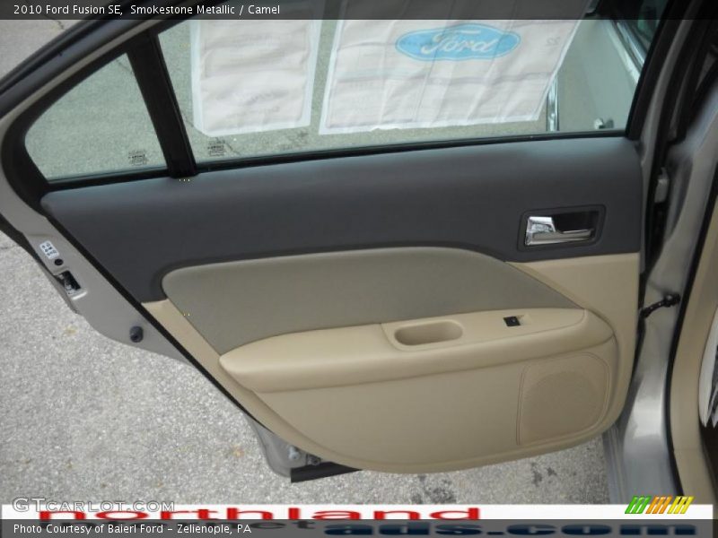 Smokestone Metallic / Camel 2010 Ford Fusion SE