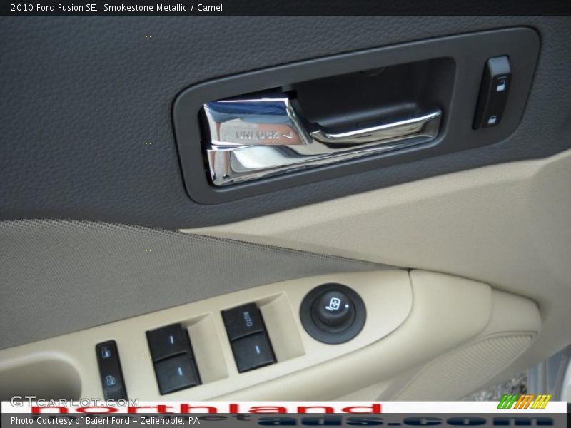 Smokestone Metallic / Camel 2010 Ford Fusion SE