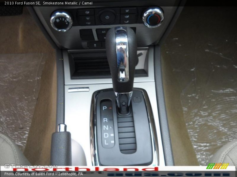 Smokestone Metallic / Camel 2010 Ford Fusion SE