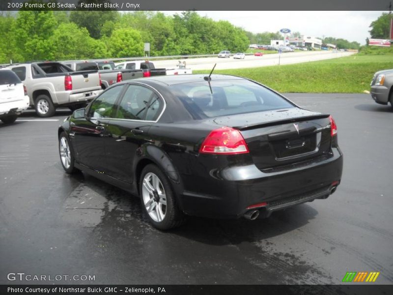 Panther Black / Onyx 2009 Pontiac G8 Sedan