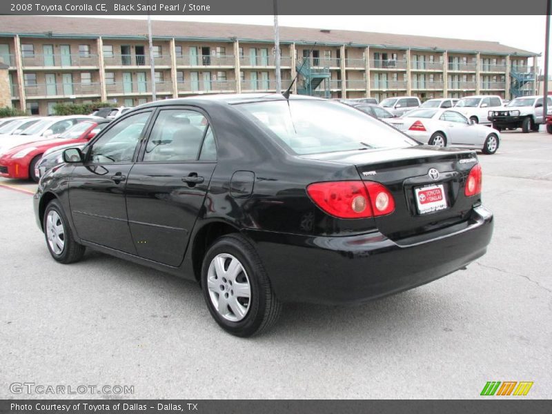 Black Sand Pearl / Stone 2008 Toyota Corolla CE