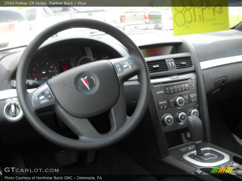 Panther Black / Onyx 2009 Pontiac G8 Sedan