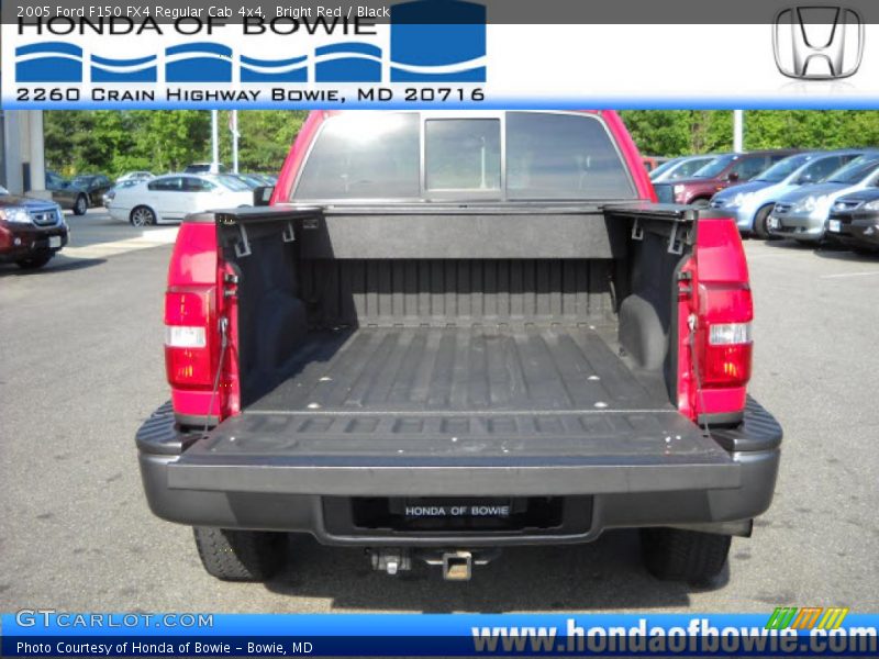 Bright Red / Black 2005 Ford F150 FX4 Regular Cab 4x4