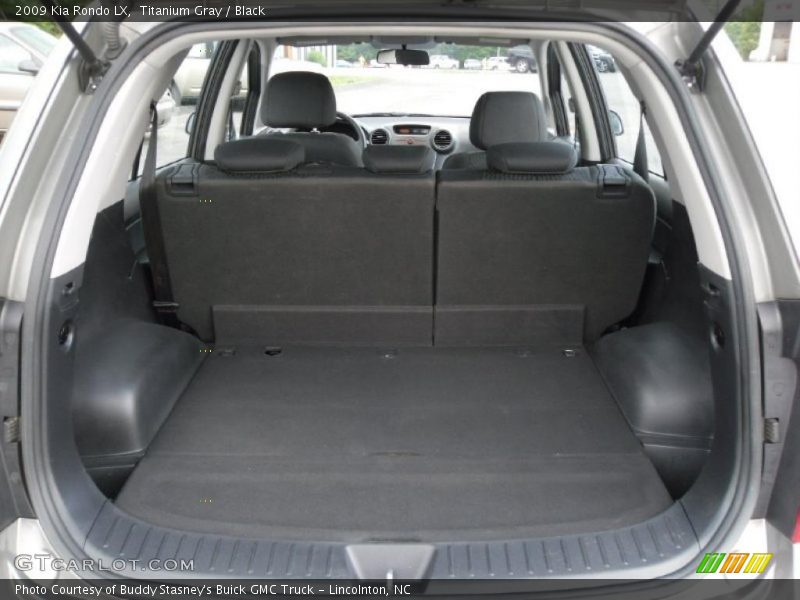 Titanium Gray / Black 2009 Kia Rondo LX