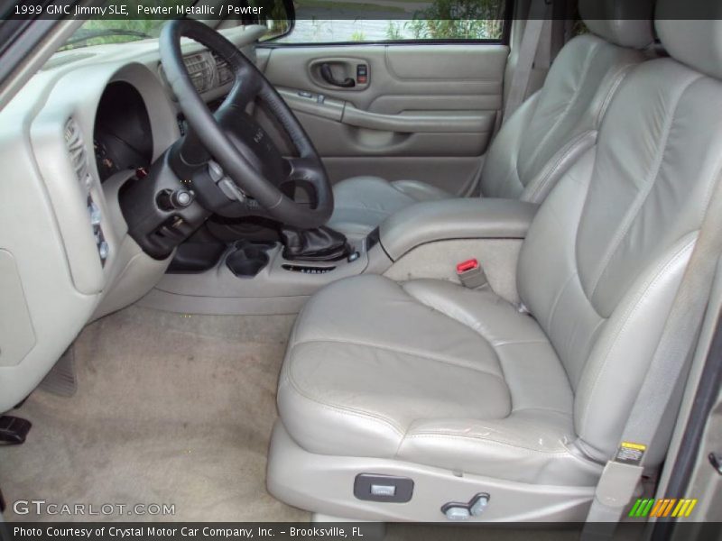 Pewter Metallic / Pewter 1999 GMC Jimmy SLE