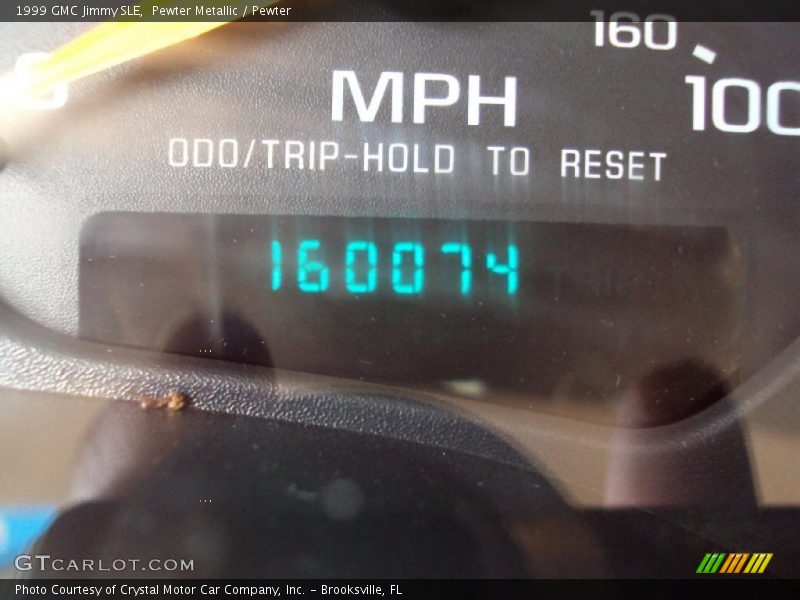 Pewter Metallic / Pewter 1999 GMC Jimmy SLE