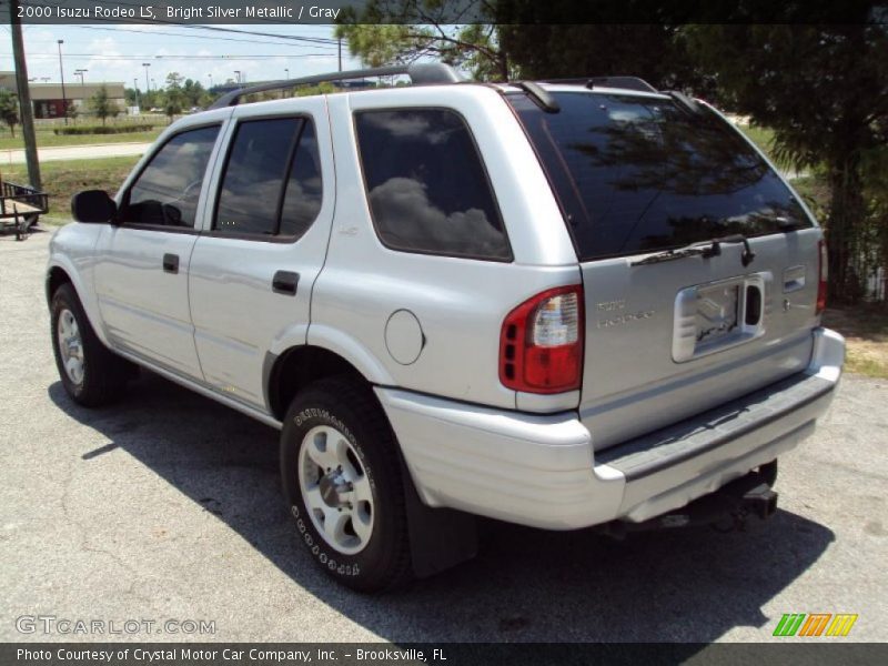 Bright Silver Metallic / Gray 2000 Isuzu Rodeo LS