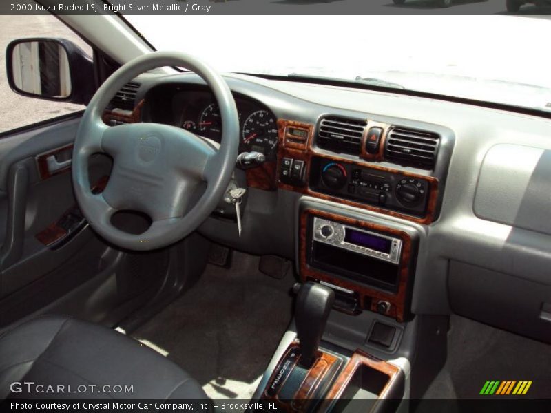 Bright Silver Metallic / Gray 2000 Isuzu Rodeo LS