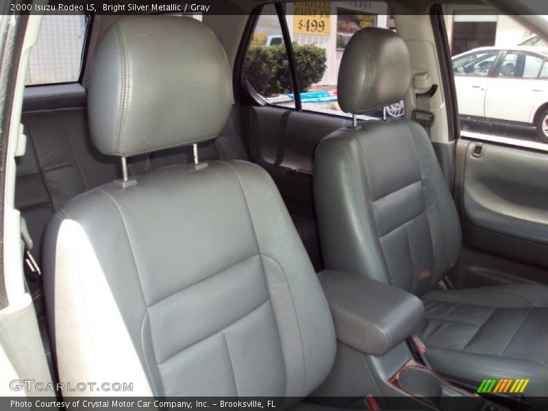 Bright Silver Metallic / Gray 2000 Isuzu Rodeo LS