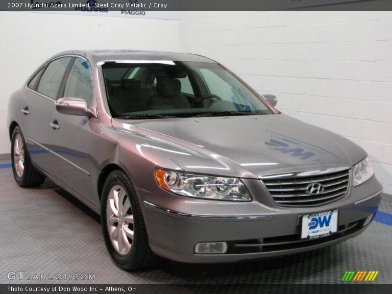 Steel Gray Metallic / Gray 2007 Hyundai Azera Limited