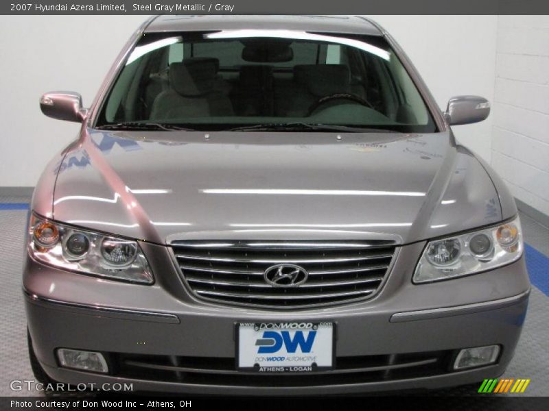 Steel Gray Metallic / Gray 2007 Hyundai Azera Limited