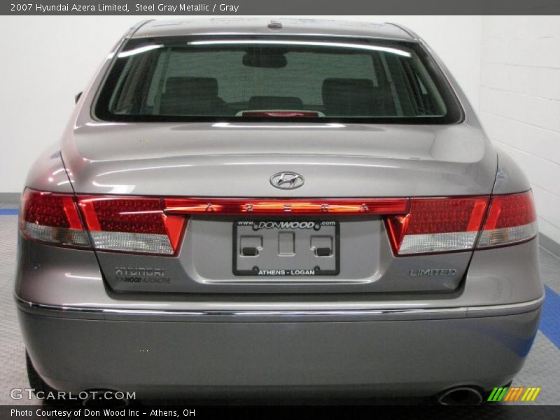 Steel Gray Metallic / Gray 2007 Hyundai Azera Limited