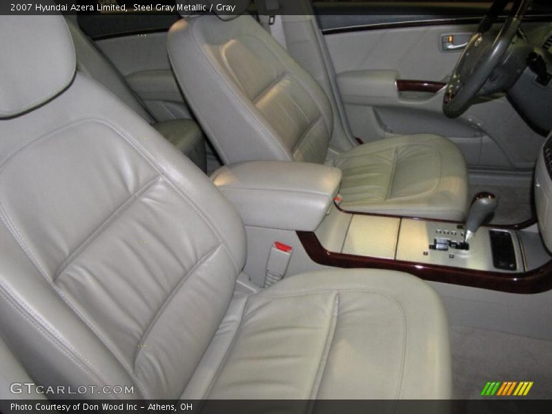 Steel Gray Metallic / Gray 2007 Hyundai Azera Limited